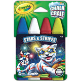 Crayola® Washable Sidewalk Chalk (4/Pkg)