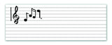 GoWrite® Music Staff Roll - Self Adhesive