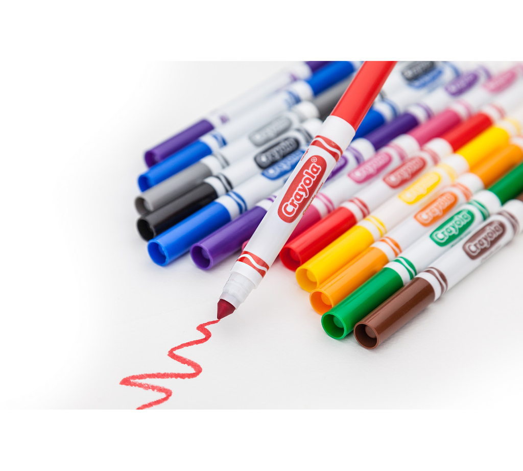 Crayola® Classic Broad Line Markers (10 ct) – PaperWorm