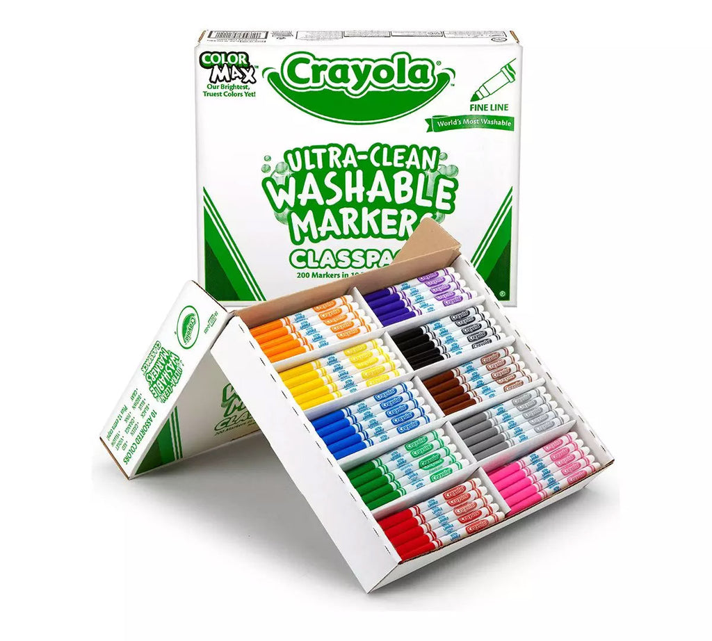 Crayola® Ultra Clean™ Washable Thin Line Markers, 1 ct - Harris Teeter