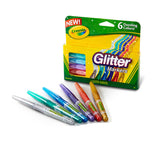 Crayola® Glitter Markers (6 ct)