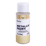 Darice® Metallic Acrylic Paint (2 oz)