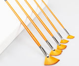 Artist Synthetic Paint Brush (Fan-Shaped)