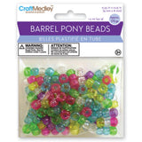 Craft Medley Barrel Pony Beads