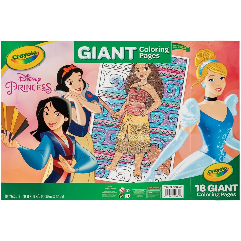 Crayola® Giant Coloring Pages - Princess – PaperWorm
