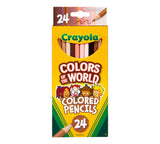 Crayola® Colors of the World Multicultural Colored Pencils (24 ct)