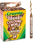 Crayola® Colors of the World Multicultural Crayons (24 ct)
