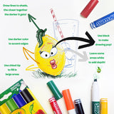 Crayola® Silly Scents Scented Chisel Tip Washable Markers (6 ct)