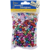 Darice® Acrylic Pony Beads - Metallic - Assorted Colors