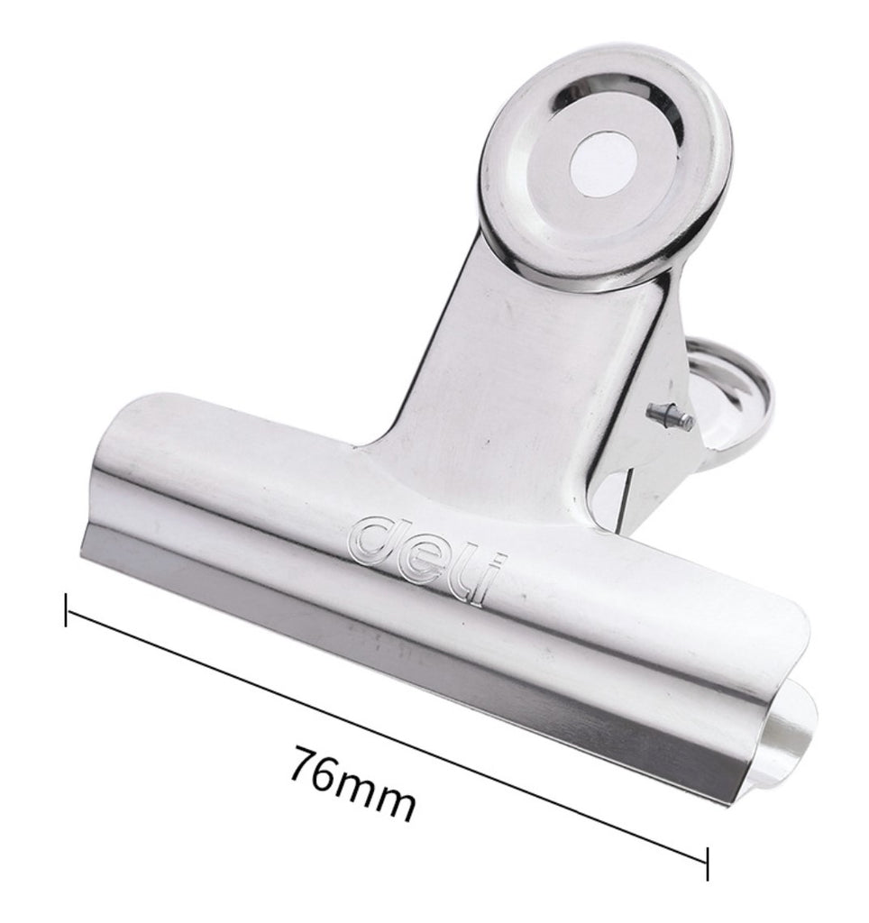 Folder Clips Round Spring Chrome Metal Spring Clip (Round) – PaperWorm