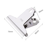 Chrome Metal Spring Clip