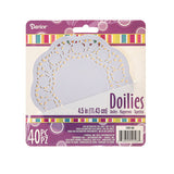 Darice® Paper White Doilies (Round)