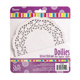 Darice® Paper White Doilies (Round)
