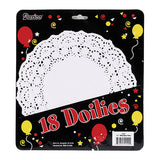 Darice® Paper White Doilies (Round)