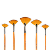 Artist Synthetic Paint Brush (Fan-Shaped)