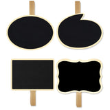 Craft Decor Chalkboard Tag Clothespins
