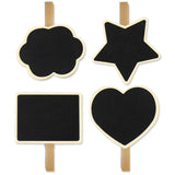 Craft Decor Chalkboard Tag Clothespins