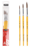 Pebeo Artist Natural Paint Brushes Set (Pointed)