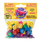Darice® Pop Beads - Alphabet And Smiley Face - Bright Colors