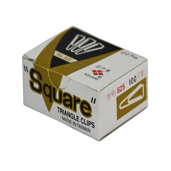 SQUARE Triangular Paper Clips – PaperWorm