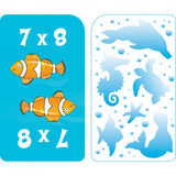 School Zone - Math War Multiplication Game Cards