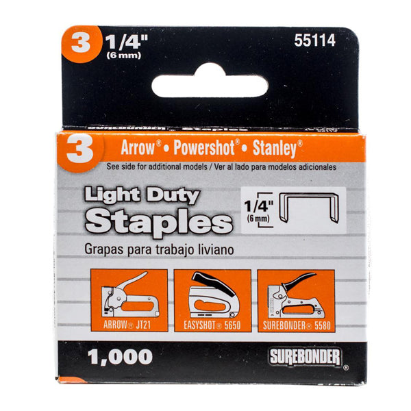 Surebonder® #3 Lightweight Gun Tacker Staples – PaperWorm