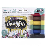 Tulip® Bullet Tip Fabric Markers (6/set)