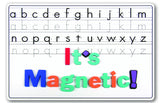 Pacon® Traceable Letters Magnetic Whiteboard